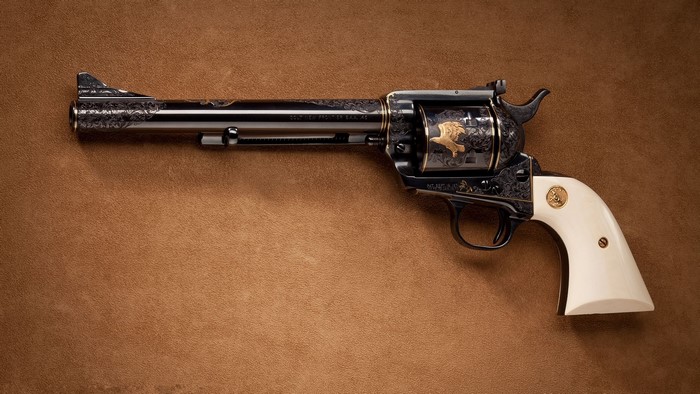 Colt Single Action Army Revolver with Engraving
