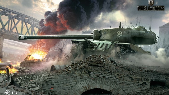 World of Tanks T34 Tank Battle