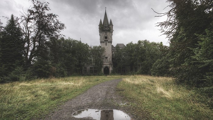 Abandoned castle Miranda