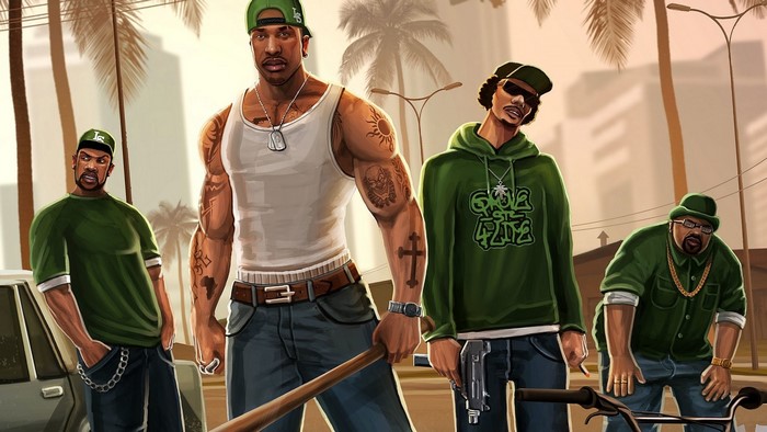 Characters from Grand Theft Auto: San Andreas