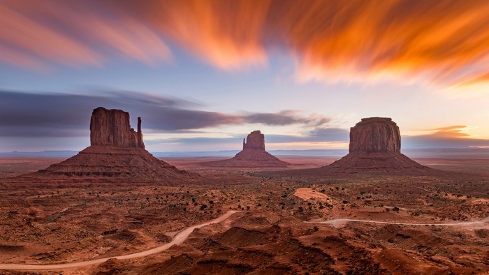 Monument Valley at Sunset