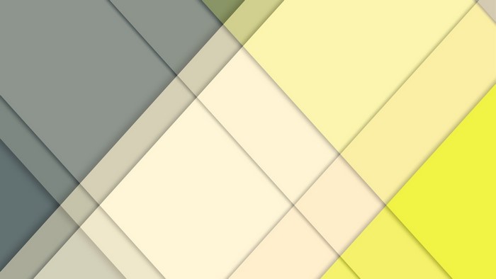 Geometric Material Design with Yellow and Gray