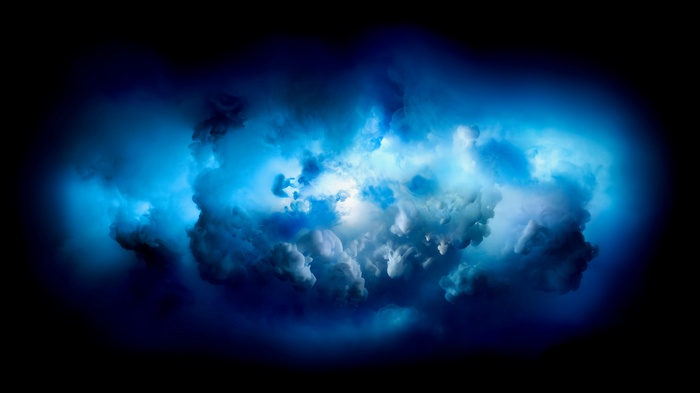 iMac Pro, Stock, 5K, Blue, Clouds