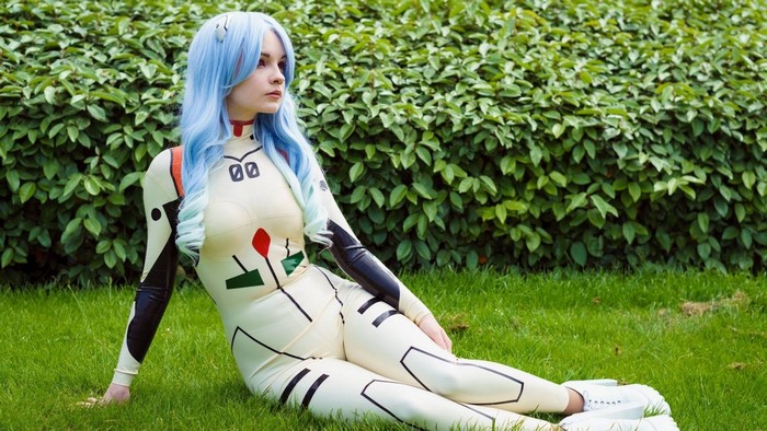 Ayanami Rei from Neon Genesis Evangelion Cosplay