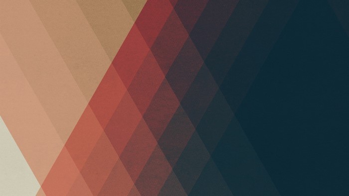 Geometric pattern with gradient colors