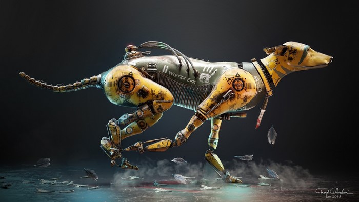 Robot dog Warrior 641