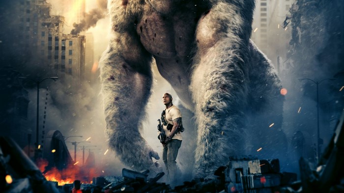 George and Davis Okoye from Rampage