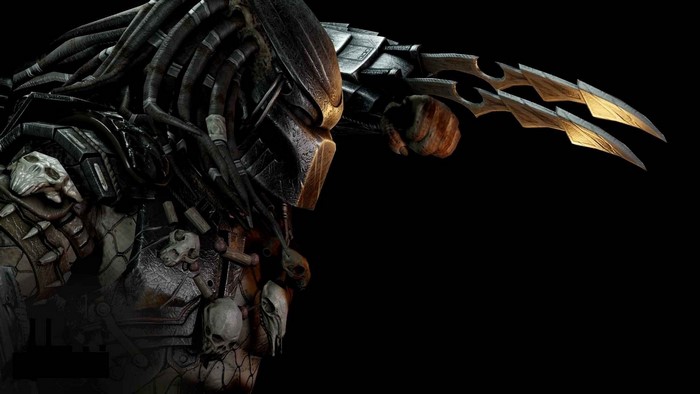 Predator with wrist blades