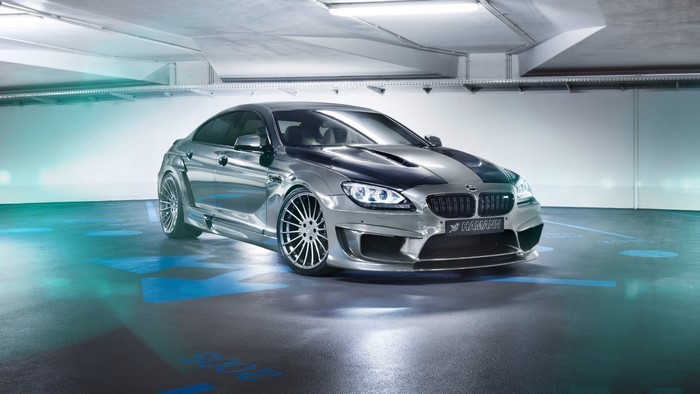 Hamann BMW M6 in a parking garage