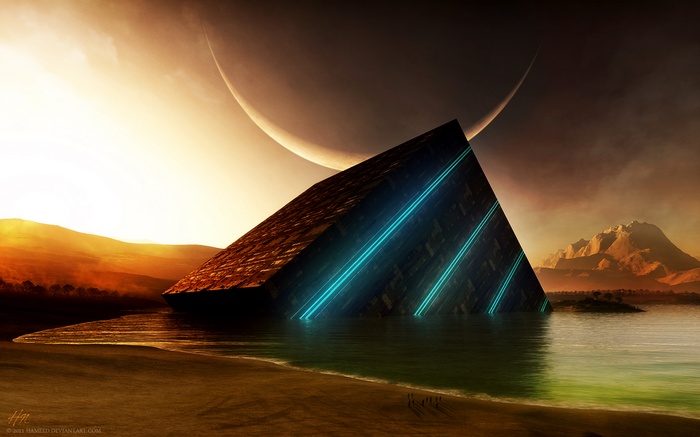 Cube, 3D, Digital art, AllSpark