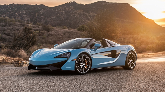 2018 McLaren 570S Spider convertible sports car