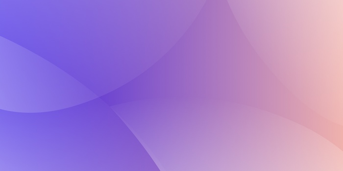 Purple and pink gradient with abstract curves