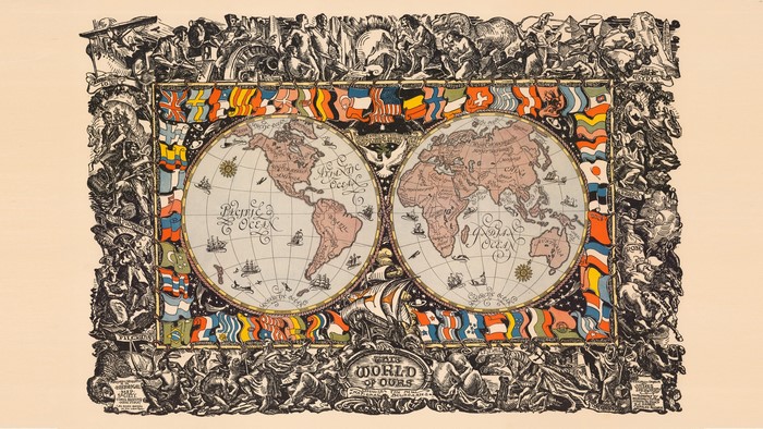 The World of Ours Historical Map