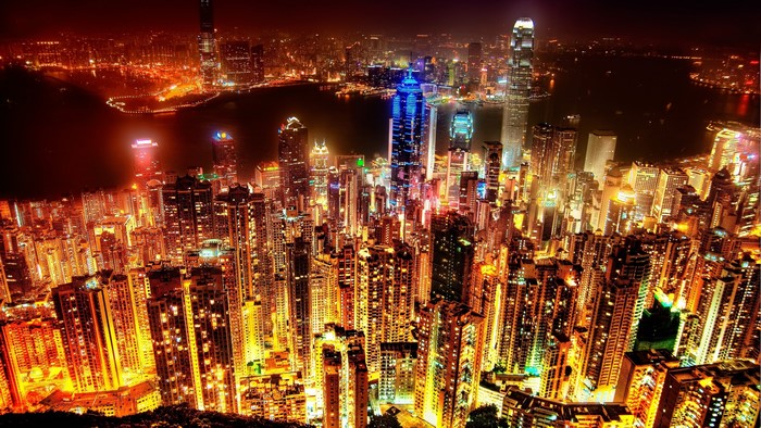 4K Cityscape at Night