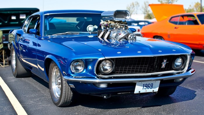 1969 Ford Mustang Mach 1 with Supercharger