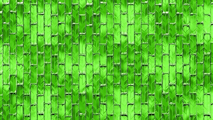 Green Metallic Woven Texture