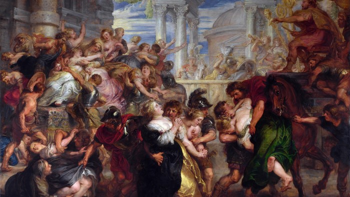 The abduction of the Sabine women