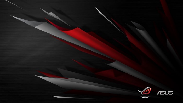 ASUS Republic of Gamers abstract design