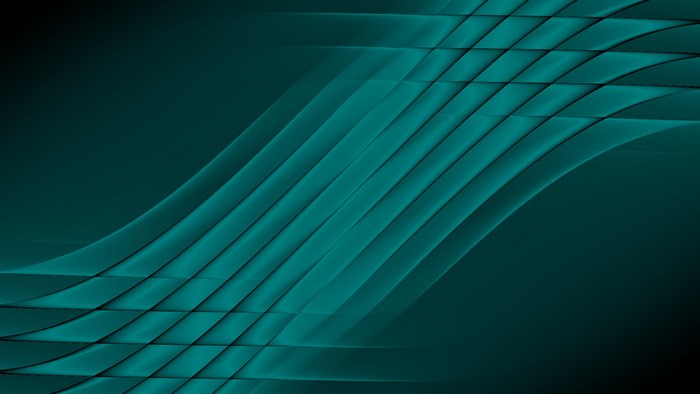 Teal abstract lines pattern