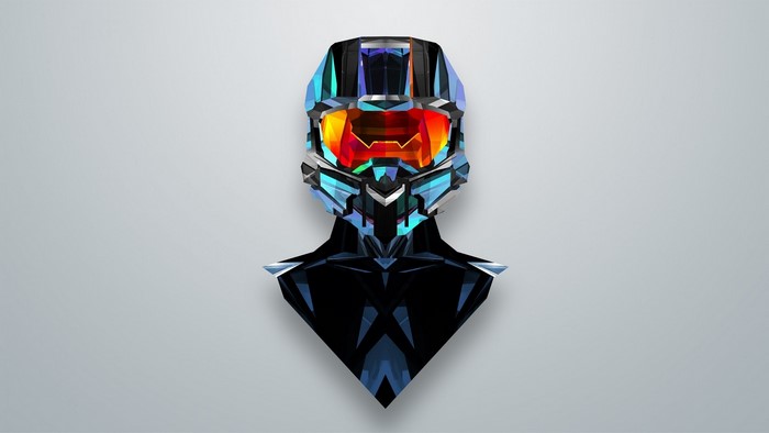 Master Chief helmet from Halo