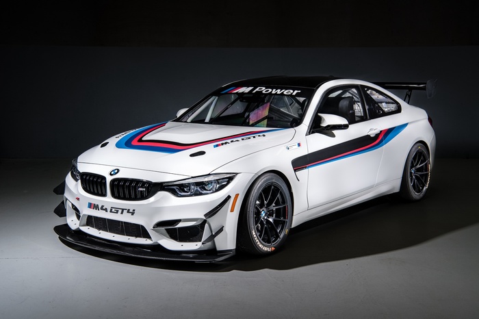 BMW M4 GT4 race car