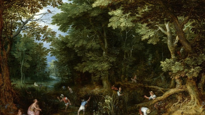 Latona and the Peasants in a Forest