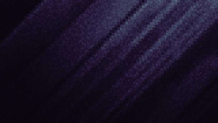Abstract dark purple triangular pattern with light rays