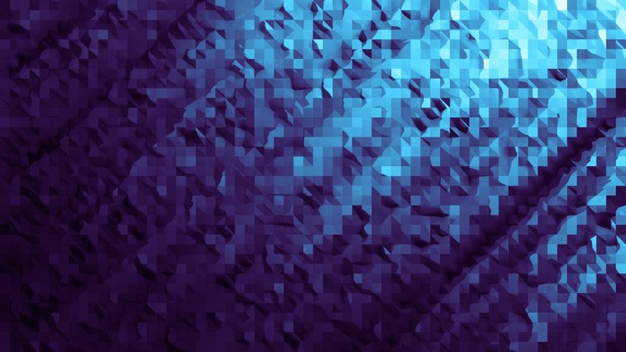 4K Abstract Geometric Digital Art