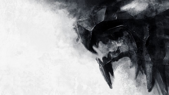 Game of Thrones abstract dark figure