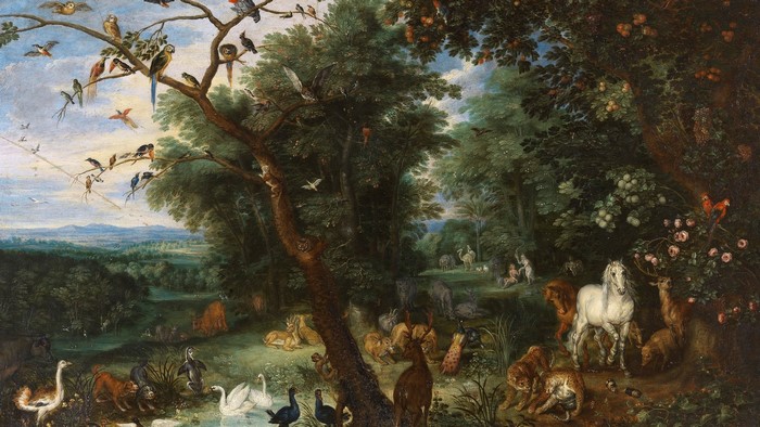 Adam and Eve in the Garden of Eden