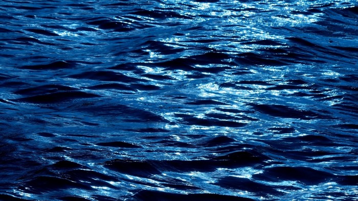 Dark Blue Ocean Waves