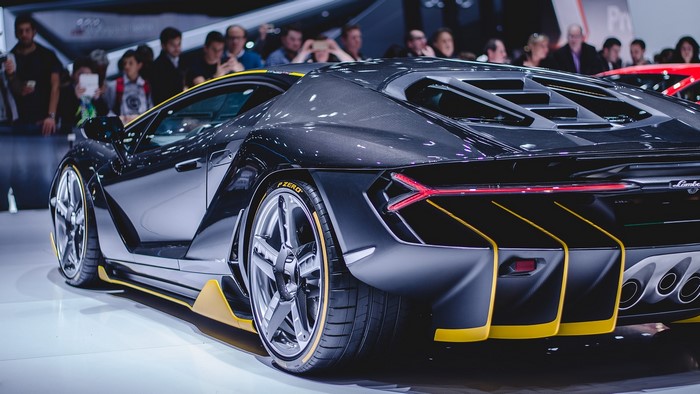 Lamborghini Centenario rear view