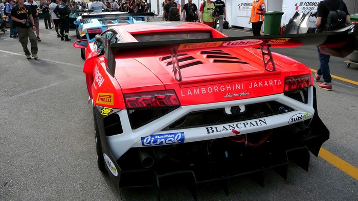 Lamborghini Jakarta Race Car