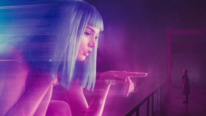 Joi and K from Blade Runner 2049
