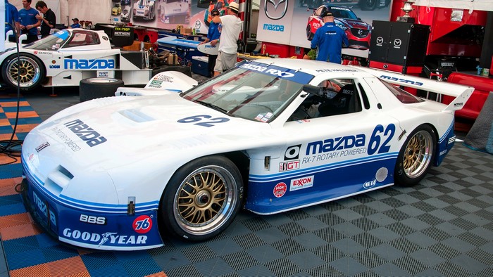 Mazda RX-7 Race Car with Pete Halda