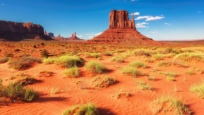 Monument Valley Desert Landscape