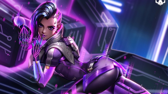 Sombra from Overwatch 4K