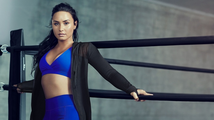 Demi Lovato for Fabletics Activewear Photoshoot