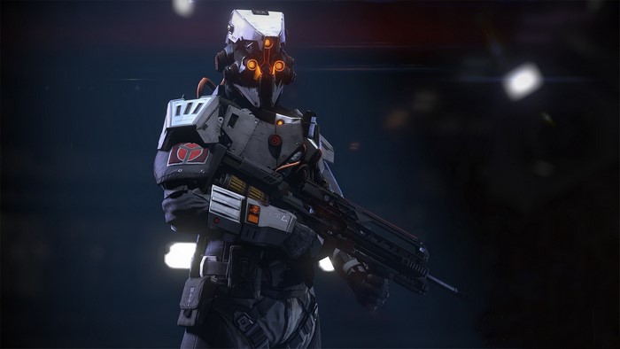 Soldier with rifle from Killzone