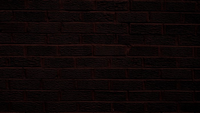 Dark Brown Brick Wall Texture