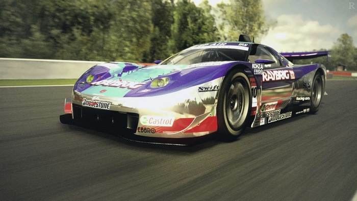 Raybrig Honda NSX GT500 Race Car