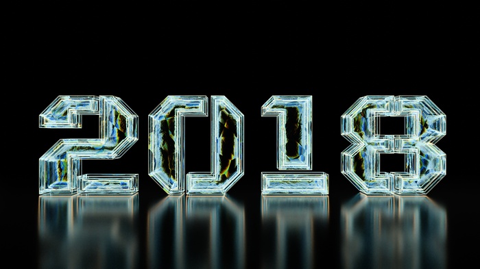 Happy New Year 2018 4K