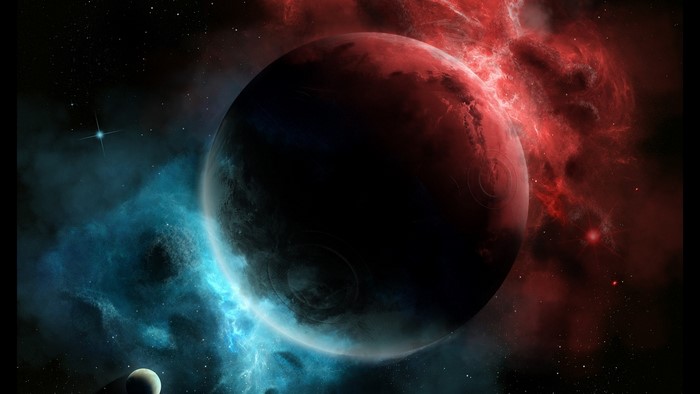 Planet in Nebula