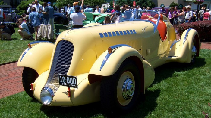 1935 Duesenberg SJ Convertible Coupe