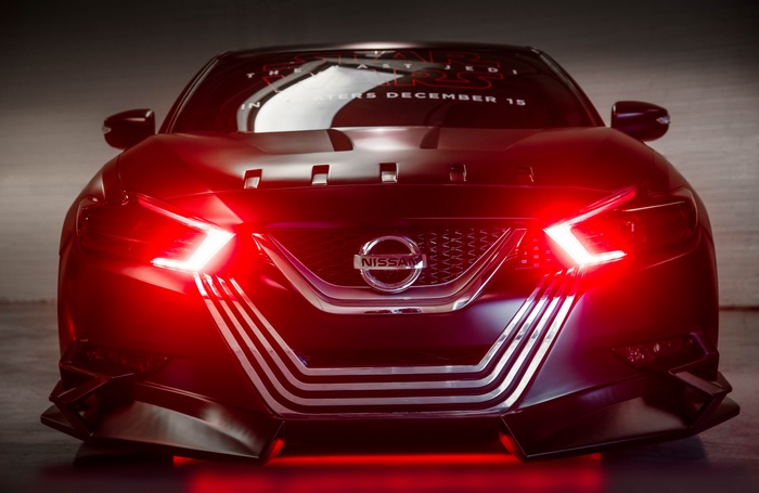 Nissan Maxima Kylo Ren from Star Wars: The Last Jedi 4K