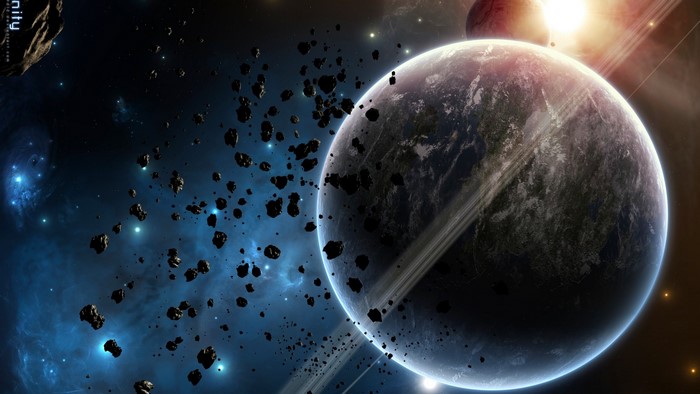 Planets and asteroids in deep space
