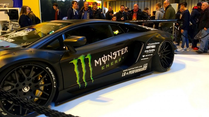 Monster Energy Lamborghini Aventador