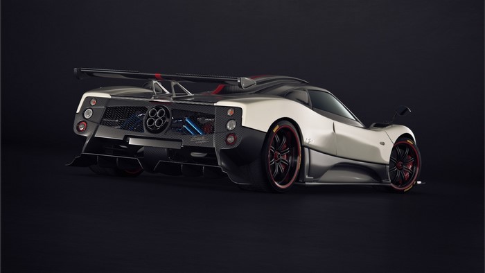 Pagani Zonda R rear view