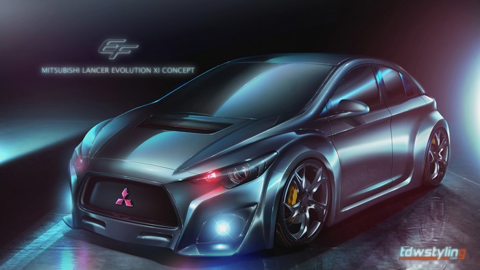Mitsubishi Lancer Evolution XI Concept Car