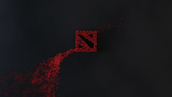 Dota 2 Logo Particle Effect